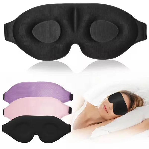 Masque de nuit 3D - tissu ultra-doux et respirant